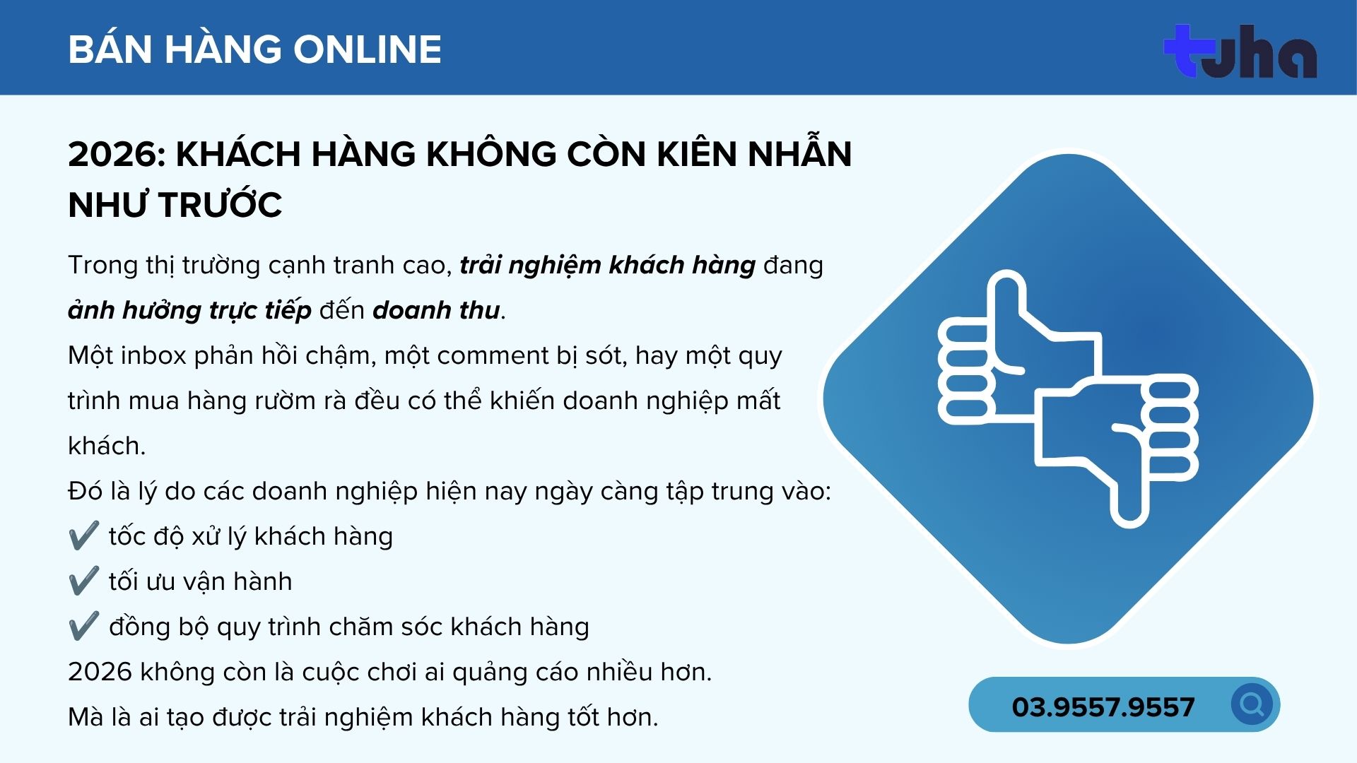 2026: Vì Sao Khách Hàng Không Còn Kiên Nhẫn Như Trước?