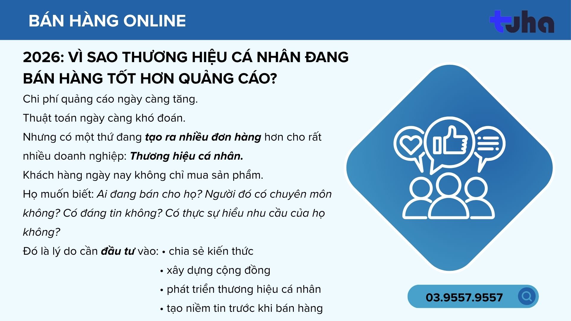 2026: Vì Sao Thương Hiệu Cá Nhân Đang Bán Hàng Tốt Hơn Quảng Cáo?