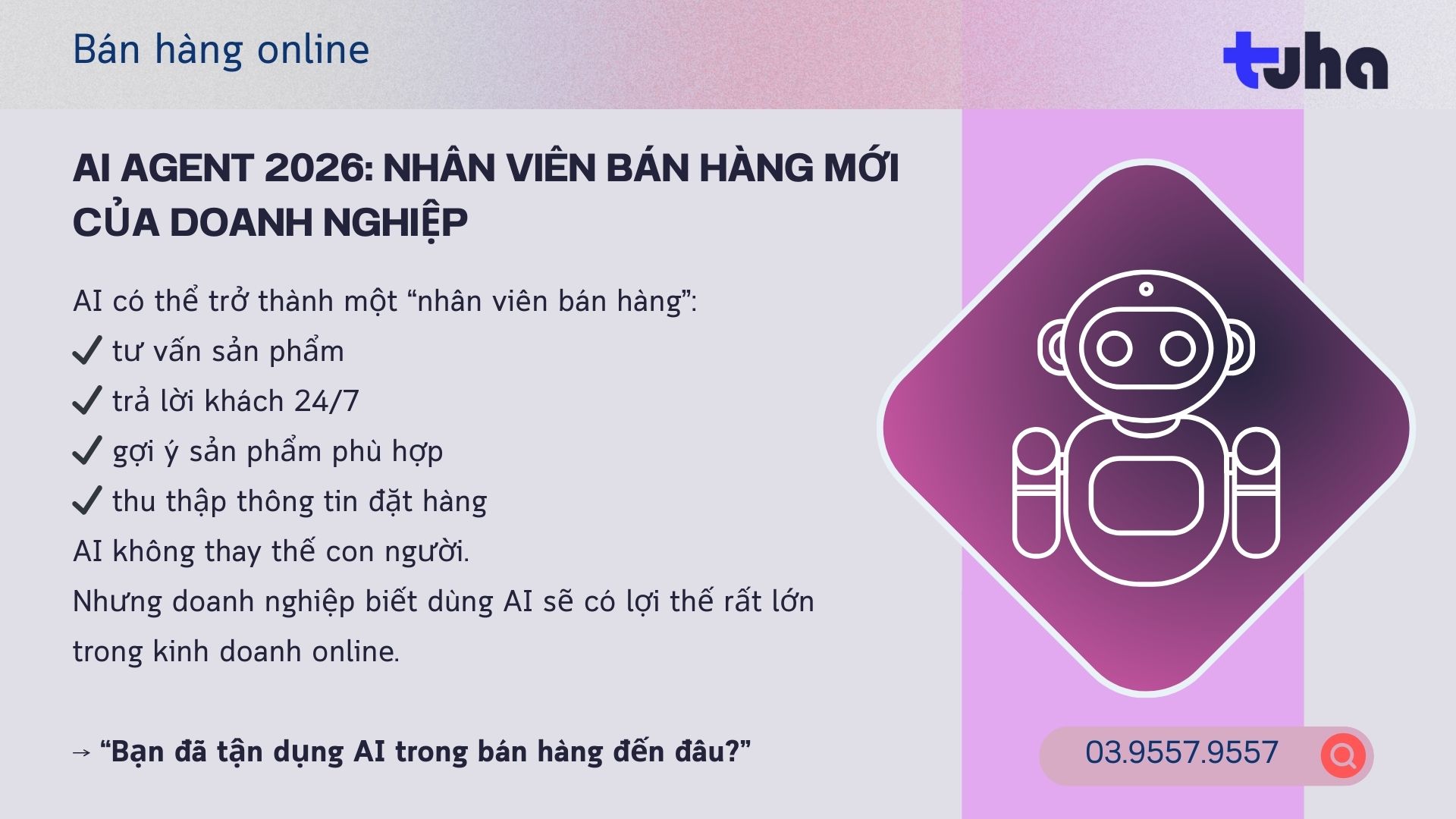 AI Agent 2026: Nhân viên bán hàng mới của doanh nghiệp
