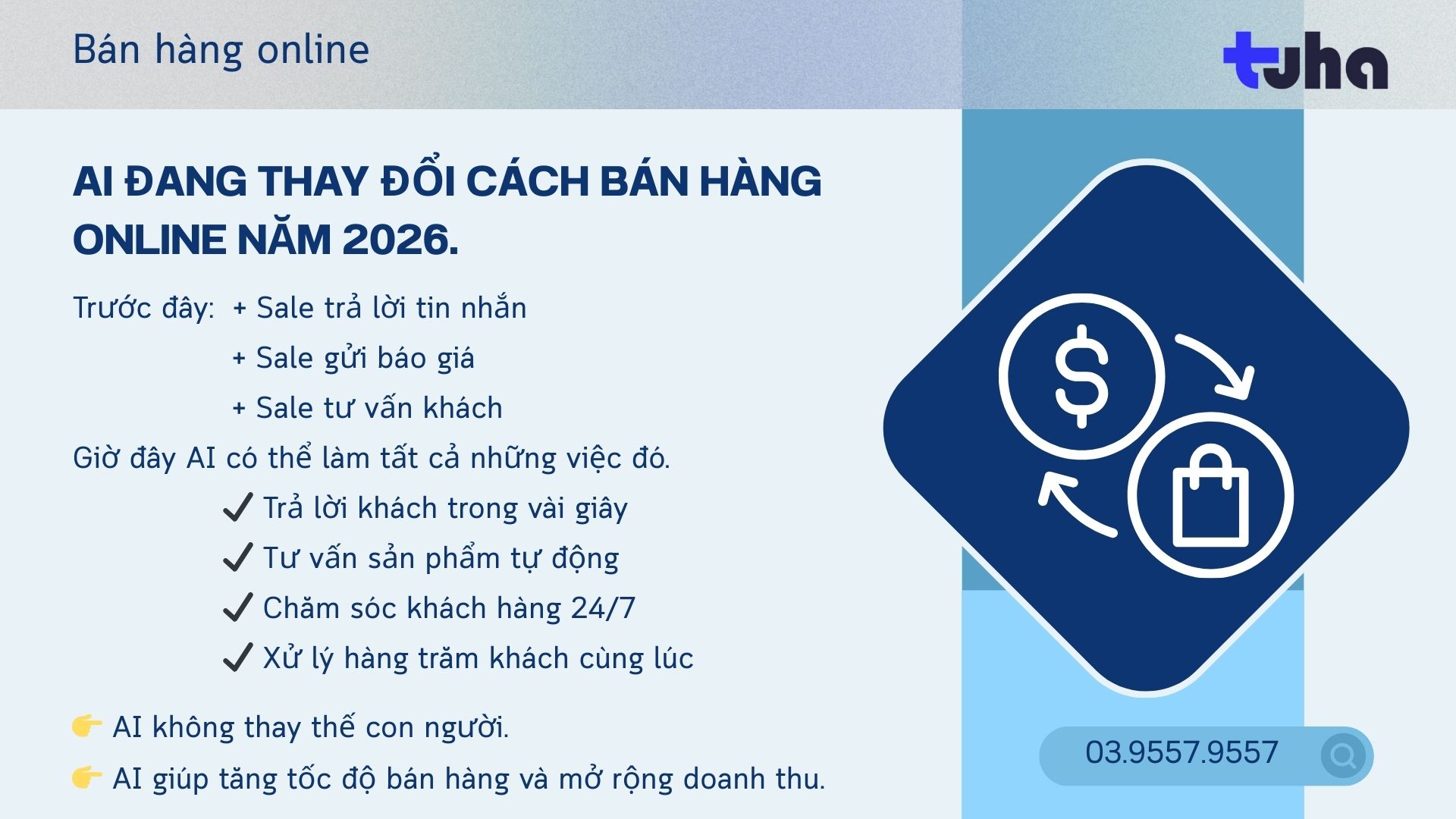 AI đang thay đổi cách bán hàng online: Ai không dùng sẽ bị bỏ lại phía sau