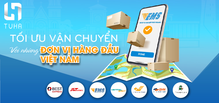 Kết nối với nhiều đơn vị vận chuyển hàng đầu