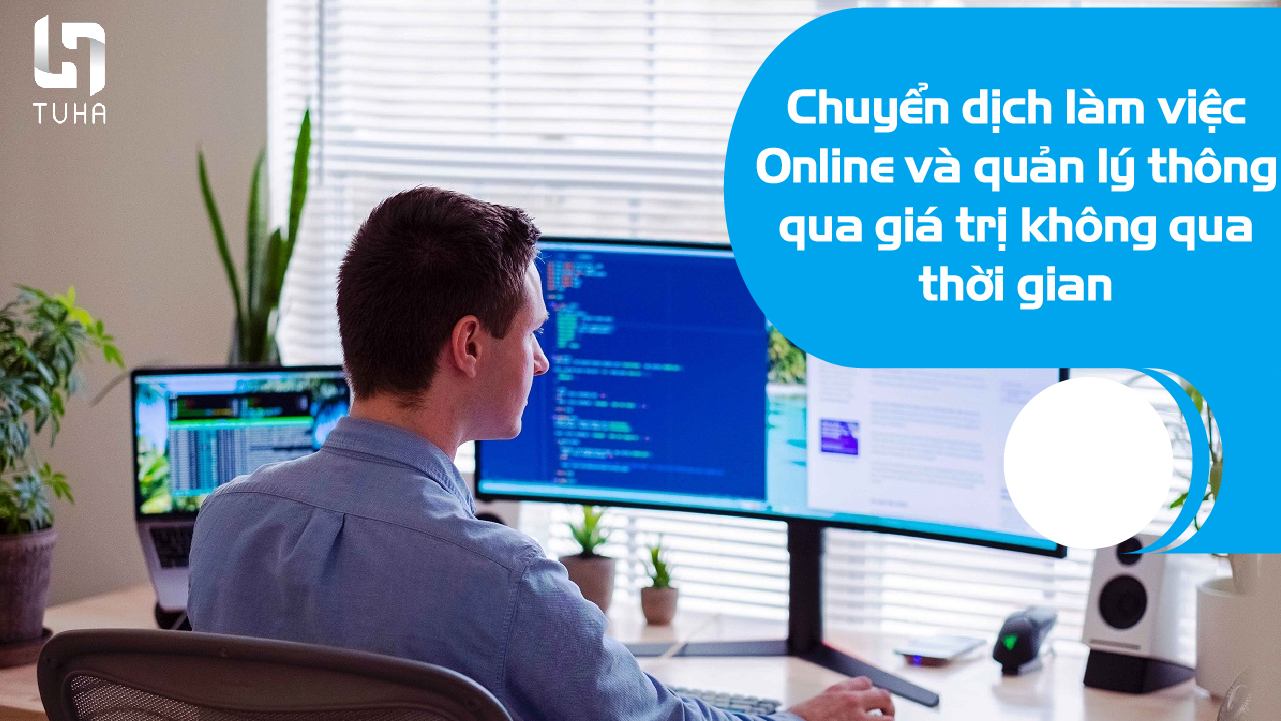 chuyển dịch sang làm việc online
