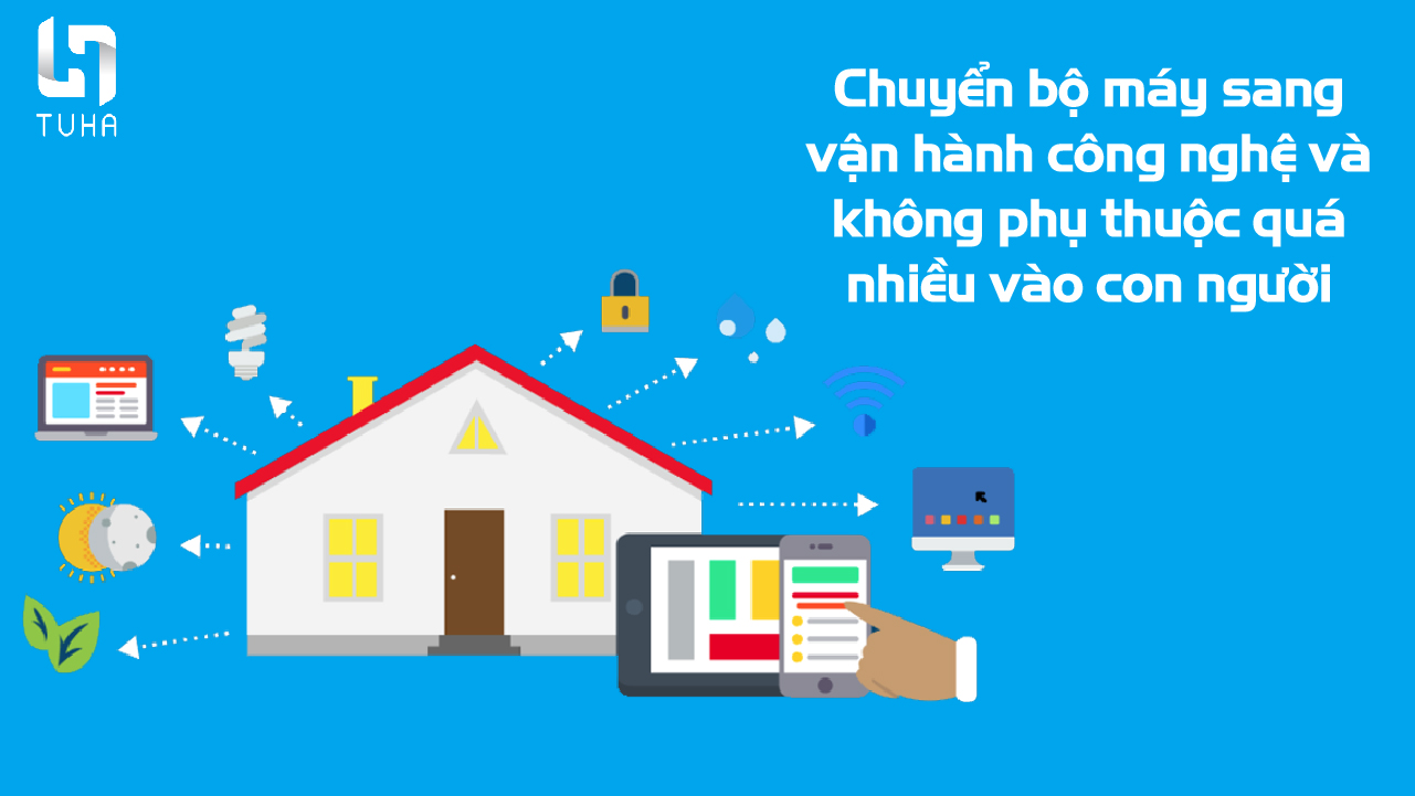 Chuyển dần sang máy móc không phụ thuộc vào con người