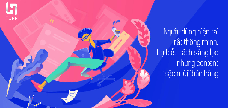 Mải lo bán hàng , thay vì đem lại giá trị