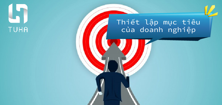 Bước 1: Thiết lập mục tiêu của doanh nghiệp