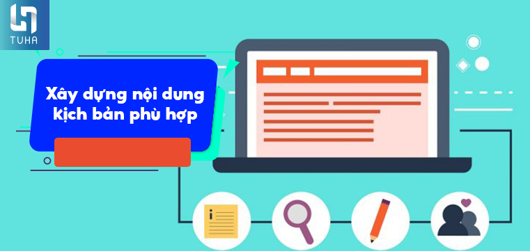 Bước 3: Xây dựng nội dung kịch bản phù hợp