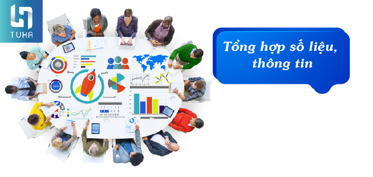 Bước 5: Tổng hợp số liệu, thông tin