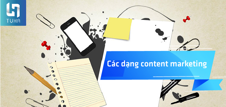 Các dạng content marketing