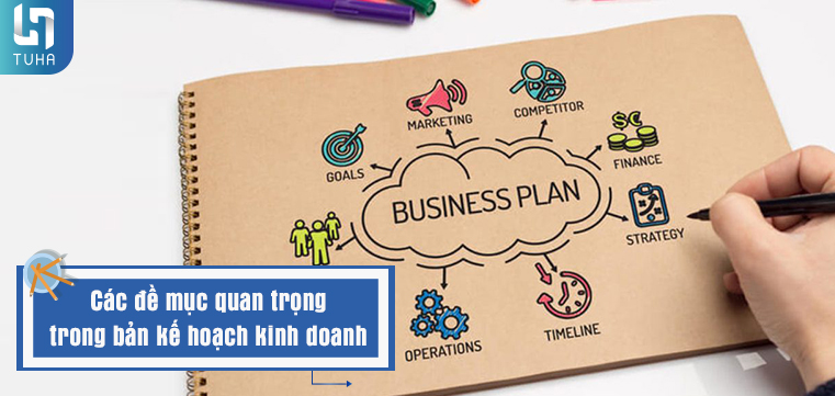 Các đề mục quan trọng trong bản kế hoạch kinh doanh