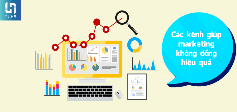 Các kênh giúp marketing không đồng hiệu quả