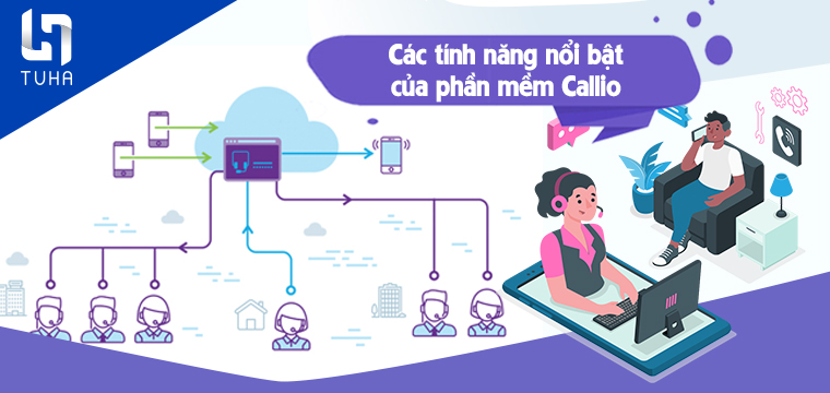 Các tính năng nổi bật khi phần mềm Callio