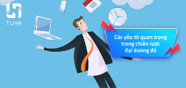 Các yếu tố quan trọng trong chiến lược đại dương đỏ