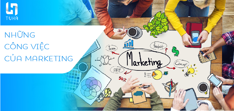 Công việc của marketing bao gồm những gì?