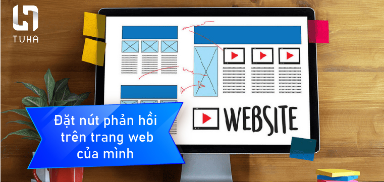 Đặt nút phản hồi trên trang web của mình