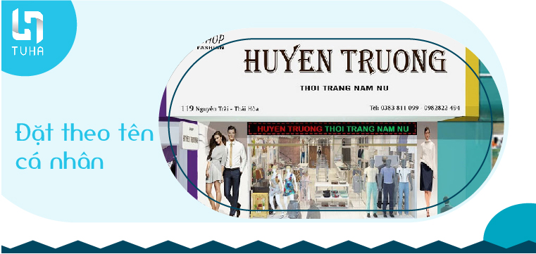 Đặt theo tên cá nhân