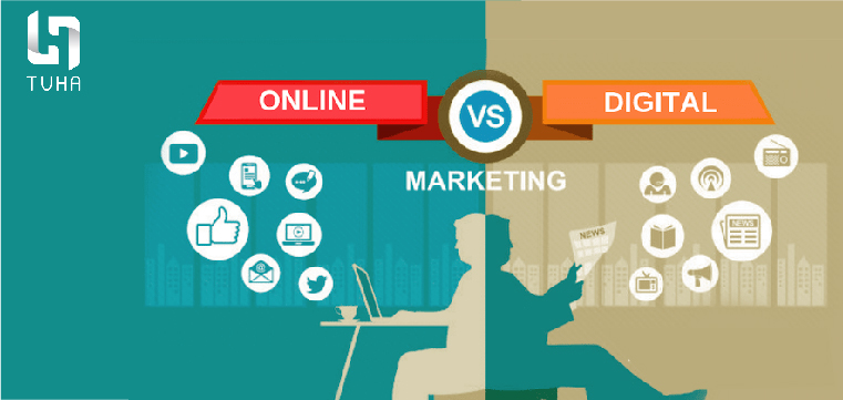 Digital marketing khác online marketing như thế nào?