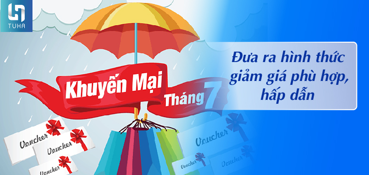 Đưa ra hình thức giảm giá phù hợp, hấp dẫn
