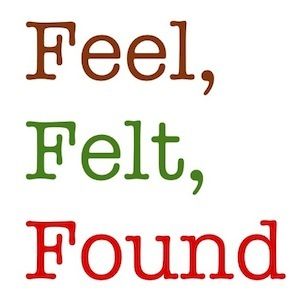 feel felt found