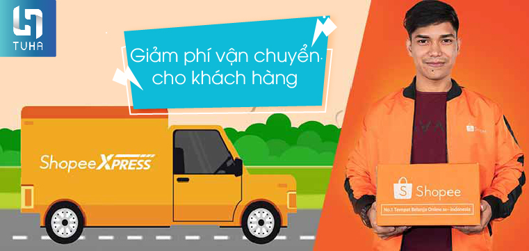 Giảm phí vận chuyển cho khách hàng