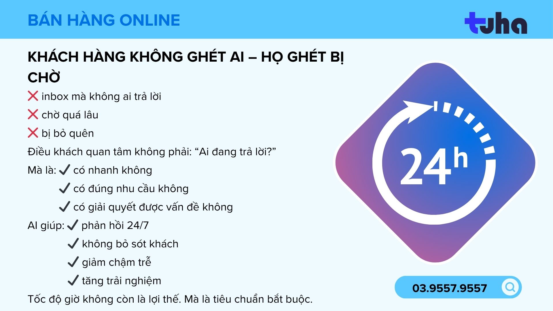 Khách hàng không ghét AI – Họ ghét bị chờ