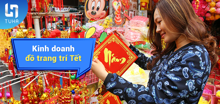 Kinh doanh đồ trang trí Tết
