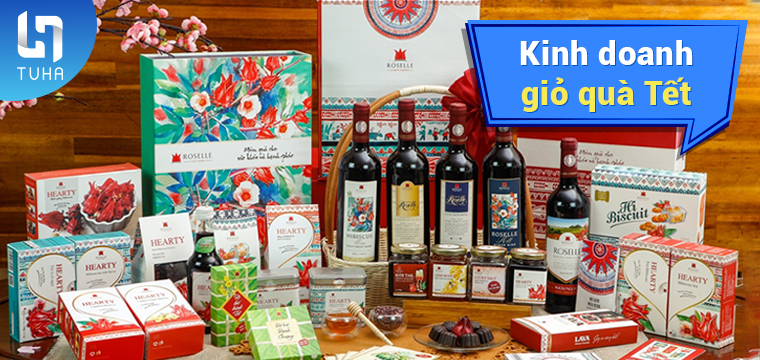 Kinh doanh giỏ quà Tết