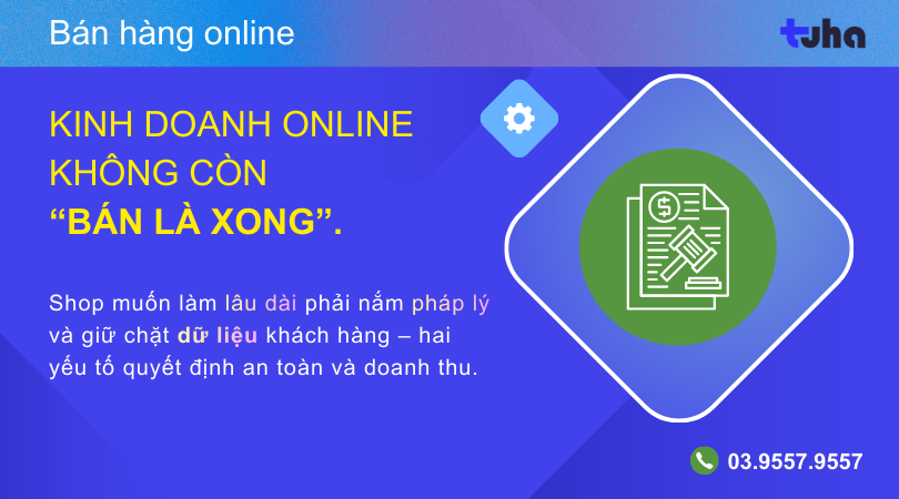Ảnh hưởng của pháp lý & dữ liệu khách hàng đối với shop online – nên biết gì?