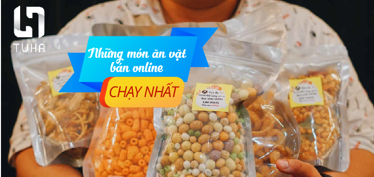 Những món ăn vặt bán online chạy nhất