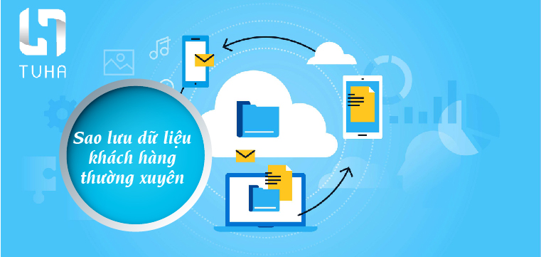 Sao lưu dữ liệu khách hàng thường xuyên