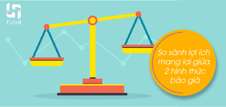 So sánh lợi ích mang lại giữa 2 hình thức báo giá