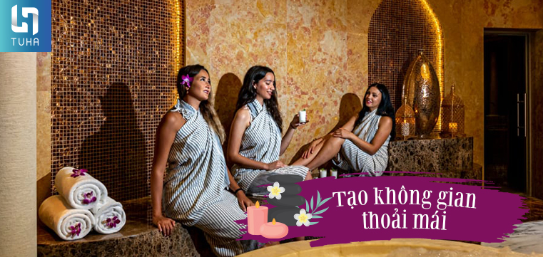 Tạo không gian thoải mái