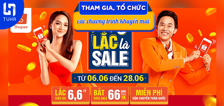 Tham gia, tổ chức các chương trình khuyến mại