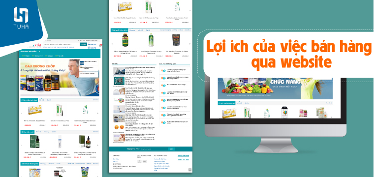 Lợi ích của việc bán hàng qua website