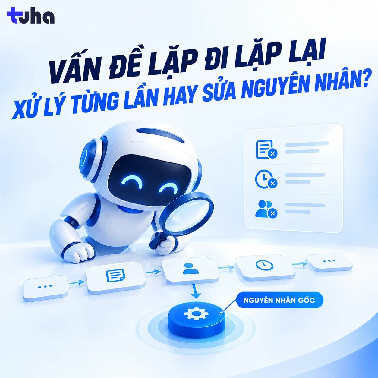 Một vấn đề lặp lại 10 lần: Nên xử lý từng lần hay sửa nguyên nhân?