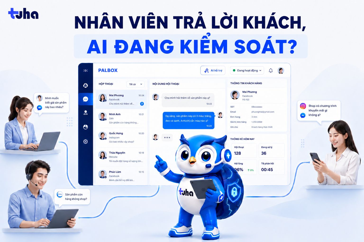 Nhân Viên Đang Trả Lời Khách Hàng Như Thế Nào? Doanh Nghiệp Có Đang Kiểm Soát?