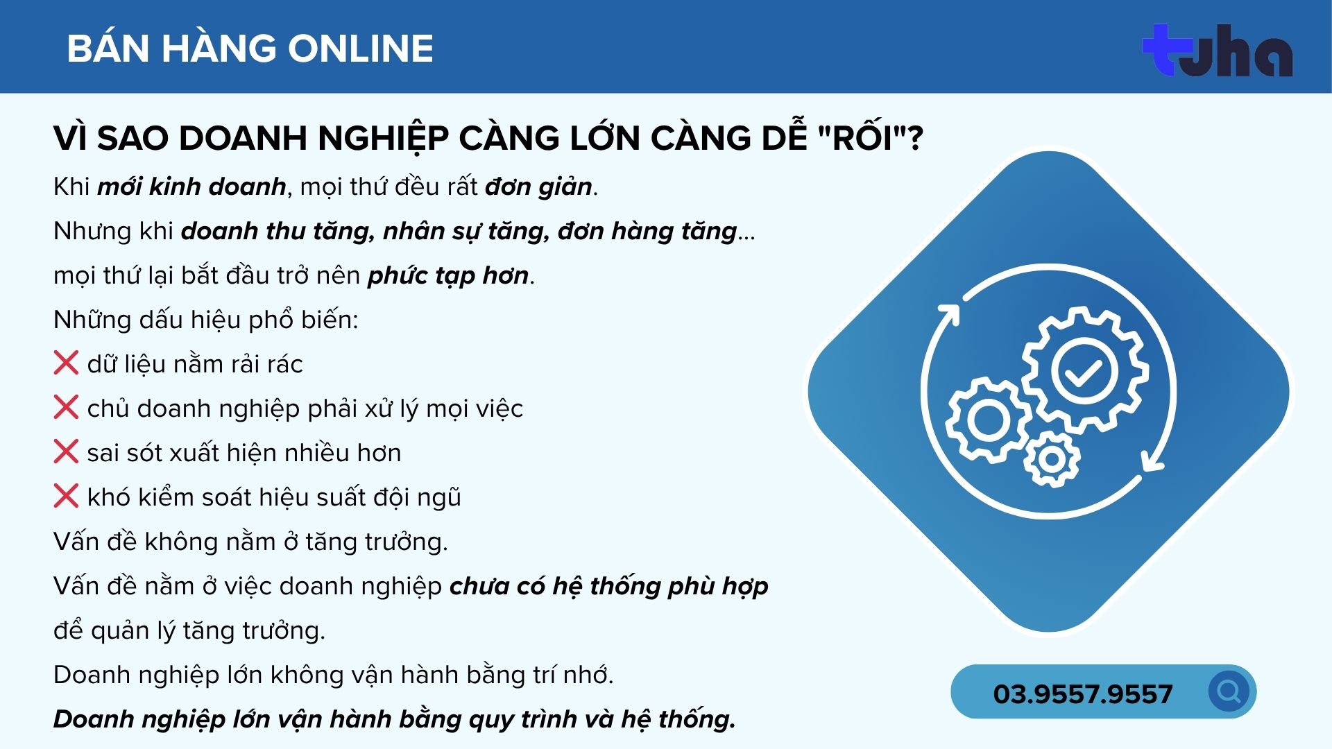 Vì Sao Doanh Nghiệp Càng Lớn Càng Dễ "Rối"?