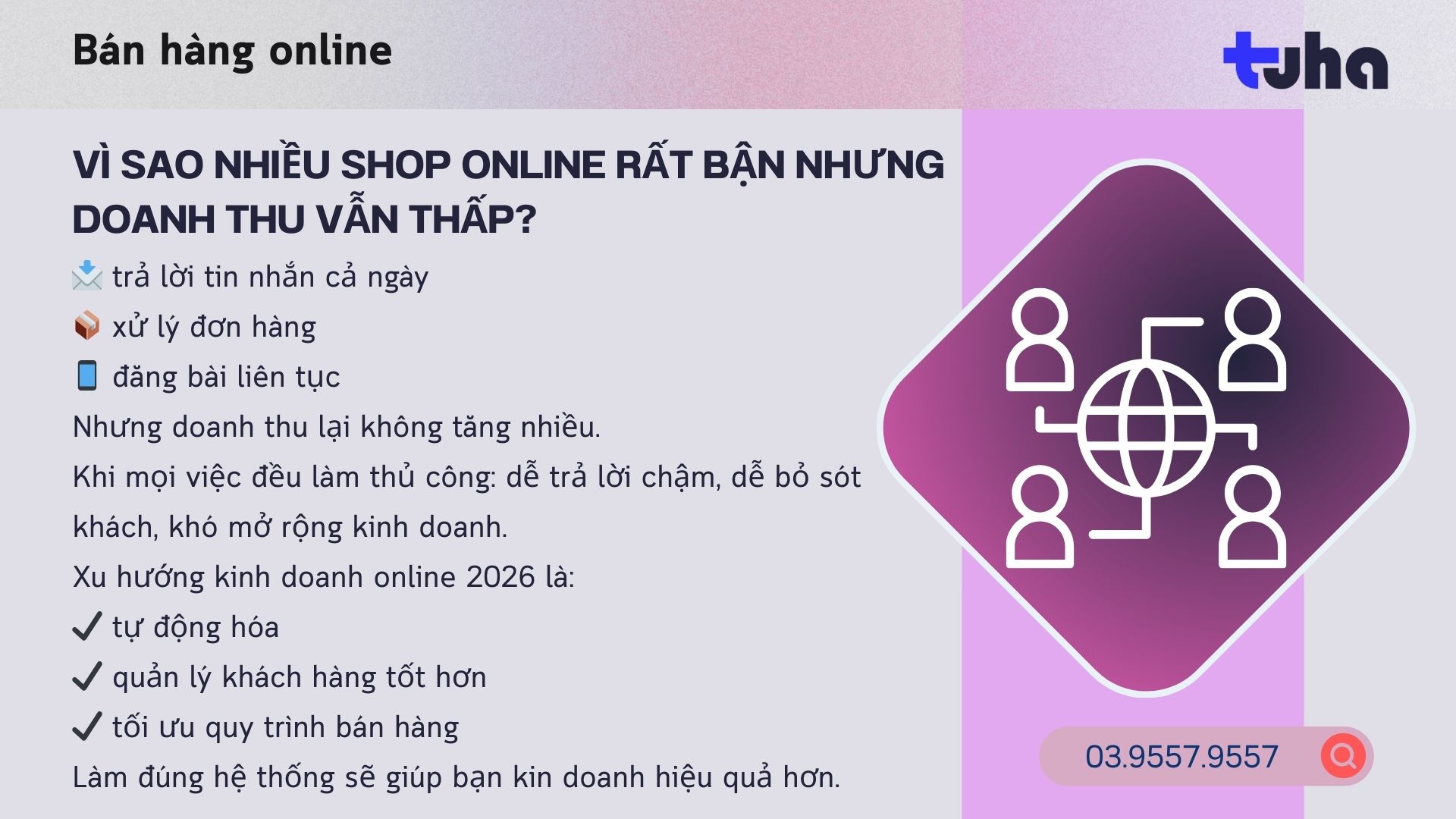 Vì sao nhiều shop online rất bận nhưng doanh thu vẫn thấp?