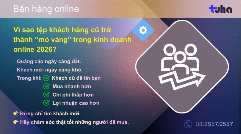 Vì sao tệp khách hàng cũ trở thành “mỏ vàng” trong kinh doanh online 2026?