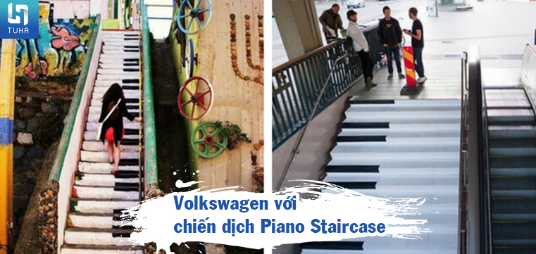 Volkswagen với chiến dịch Piano Staircase