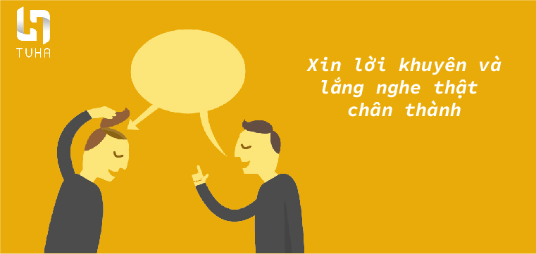 Xin lời khuyên và lắng nghe thật chân thành